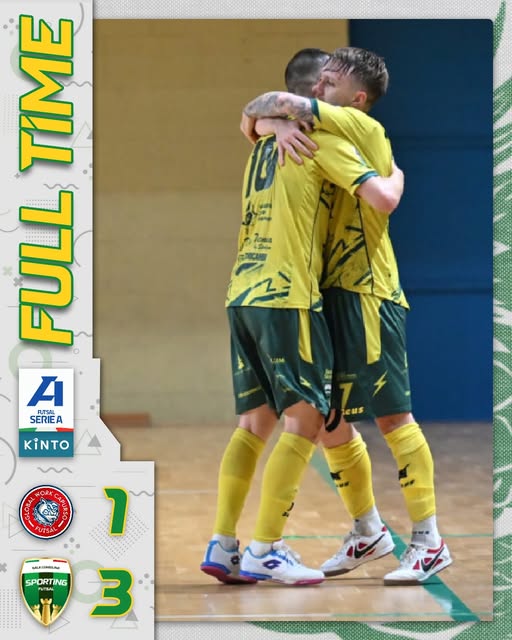Global Work Capurso vs Sporting Sala Consilina - Full Time (1-3) - Serie A Kinto - Giornata 7 - Stagione 2025-26